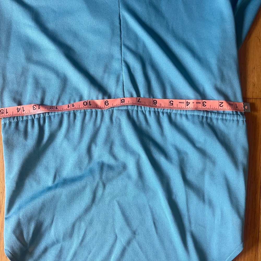70s Vintage Wide Leg Blue Disco Jumpsuit - Picture 10 of 10